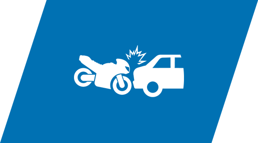 motorcycle/car accident